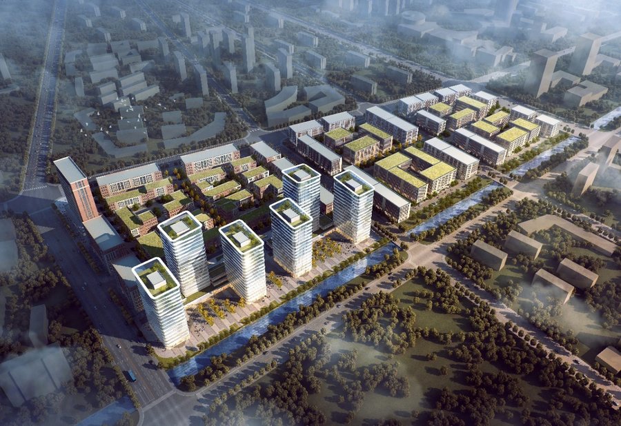 中南高科南京六合区中南智谷产业园 标准厂房出租 600平起租 适合各行各业 多层厂房可分层出租